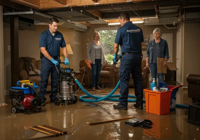 Basement Water Extraction and Removal Techniques process in Pine Crest, TN